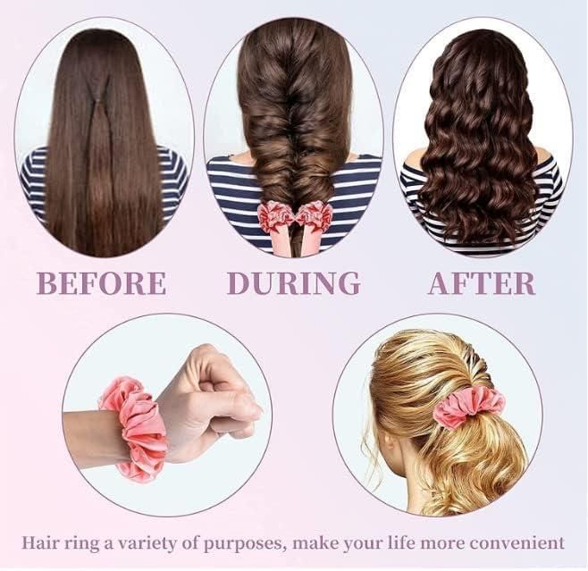 Satin Heatless Hair Curler Set